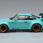 Porsche 911 964 RWB Tiffany Син GT Spirit 1:18 - image 3 of 6
