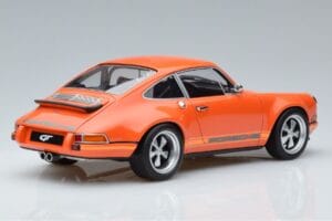 Porsche 911 964 Singer Оранжево Специална Серия GT Spirit 1:18 ZM049 Смола — снимка 2 от 6