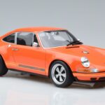 Porsche 911 964 Singer Оранжево Специална Серия GT Spirit 1:18 ZM049 Смола - image 4 of 6