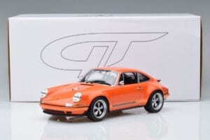Porsche 911 964 Singer Оранжево Специална Серия GT Spirit 1:18 ZM049 Смола — снимка 6 от 6