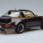 Porsche 911 964 Turbo Targa Кафяво Norev 1:18 187665 Метал - image 3 of 8