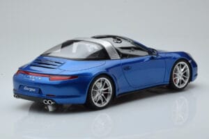 Porsche 911 991 4S Targa Синьо GT Spirit 1:18 GT037 Смола — снимка 2 от 5