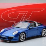 Porsche 911 991 4S Targa Синьо GT Spirit 1:18 - image 5 of 5