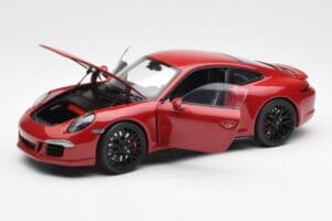 Porsche 911 991 Carrera GTS Carmine Червен Schuco 1:18 450039000 Метал — снимка 2 от 8