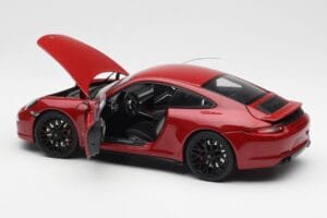 Porsche 911 991 Carrera GTS Carmine Червен Schuco 1:18 450039000 Метал — снимка 5 от 8