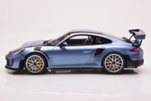 Porsche 911 991.2 GT2 RS Син GT Spirit 1:18 GT429 Смола — снимка 3 от 6
