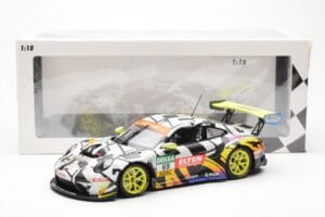 Porsche 911 991.2 GT3 R #69 Team Iron Force Racing Ring Police L. Luhr / M. Holzer ADAC GT Masters 2019 Minichamps 1:18 15319 — снимка 6 от 6