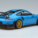 Porsche 911 991.2 GT3 RS Weissach Package Miami Синьо Златни Джанти Minichamps 1:18 153068310 Метал - image 2 of 6