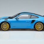Porsche 911 991.2 GT3 RS Weissach Package Miami Синьо Златни Джанти Minichamps 1:18 153068310 Метал - image 3 of 6