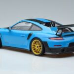 Porsche 911 991.2 GT3 RS Weissach Package Miami Синьо Златни Джанти Minichamps 1:18 153068310 Метал - image 5 of 6
