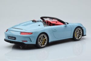Porsche 911 991.2 Speedster Meissen Син GT Spirit 1:18 GT408 Смола — снимка 2 от 6