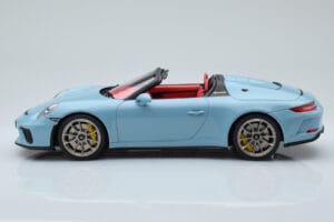 Porsche 911 991.2 Speedster Meissen Син GT Spirit 1:18 GT408 Смола — снимка 3 от 6
