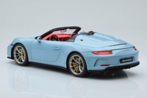 Porsche 911 991.2 Speedster Meissen Син GT Spirit 1:18 GT408 Смола — снимка 5 от 6