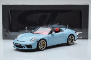 Porsche 911 991.2 Speedster Meissen Син GT Spirit 1:18 GT408 Смола — снимка 6 от 6