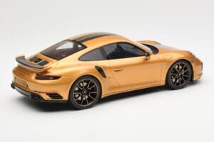 Porsche 911 991.2 Turbo S Exclusive Златен GT Spirit 1:18 GT444 Смола — снимка 2 от 6