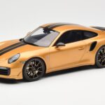 Porsche 911 991.2 Turbo S Exclusive Златен GT Spirit 1:18