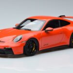 Porsche 911 992 GT3 Оранжев Norev 1:18 187300 Метал