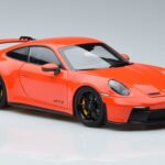 Porsche 911 992 GT3 Оранжев Norev 1:18 187300 Метал - image 5 of 7