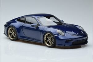 Porsche 911 992 GT3 Touring Package Синьо Металик Norev 1:18 187302 Метал — снимка 5 от 7