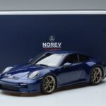 Porsche 911 992 GT3 Touring Package Синьо Металик Norev 1:18 187302 Метал - image 7 of 7