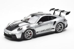 Porsche 911 992 GT3 Weissach Pack GT Сребрист Металик Norev 1:18