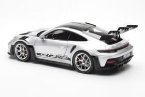 Porsche 911 992 GT3 Weissach Pack GT Сребрист Металик Norev 1:18 187366 Метал — снимка 7 от 8