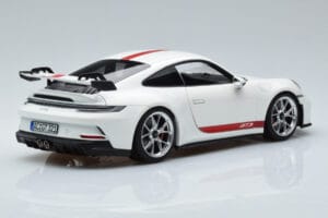 Porsche 911 992 GT3 Бял Norev 1:18 187306 Метал — снимка 3 от 7