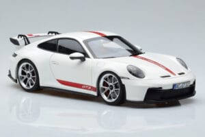 Porsche 911 992 GT3 Бял Norev 1:18 187306 Метал — снимка 5 от 7