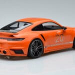 Porsche 911 992 Turbo S China 20th Anniversary Оранжев Minichamps 1:18 - image 2 of 6