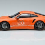 Porsche 911 992 Turbo S China 20th Anniversary Оранжев Minichamps 1:18 - image 3 of 6