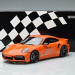 Porsche 911 992 Turbo S China 20th Anniversary Оранжев Minichamps 1:18 - image 6 of 6