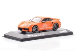 Porsche 911 992 Turbo S Gulf Оранжев Minichamps 1:43 WAP0209060N002 Метал — снимка 2 от 4