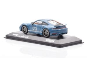 Porsche 911 992 Turbo S Oslo Син Minichamps 1:43 WAP0209050N001 Метал — снимка 3 от 4