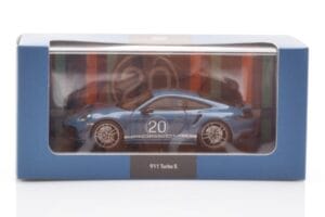Porsche 911 992 Turbo S Oslo Син Minichamps 1:43 WAP0209050N001 Метал — снимка 4 от 4
