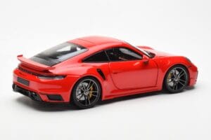 Porsche 911 992 Turbo S Sport Design Червен Minichamps 1:18 113069078 Метал — снимка 3 от 8