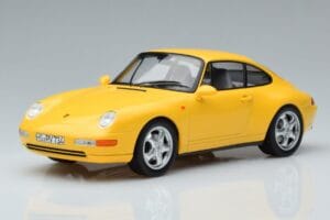 Porsche 911 993 Carrera Жълт Norev 1:18 187596 Метал