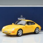 Porsche 911 993 Carrera Жълт Norev 1:18 187596 Метал - image 6 of 6