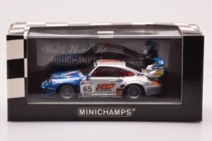 Porsche 911 993 GT2 #65 Roock Racing 24 Hours of Le Mans 1998 Minichamps 1:43 430986765 Метал — снимка 4 от 4