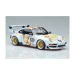 Porsche 911 993 GT2 Naked Lady #68 24 Hours of Le Mans 1998 GT Spirit 1:18 GT729 Смола - image 4 of 6