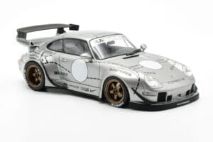 Porsche 911 993 RWB Сребърен Phantom Asia Edition GT Spirit 1:18 CLDC017 Смола — снимка 4 от 6