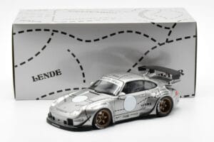 Porsche 911 993 RWB Сребърен Phantom Asia Edition GT Spirit 1:18 CLDC017 Смола — снимка 6 от 6