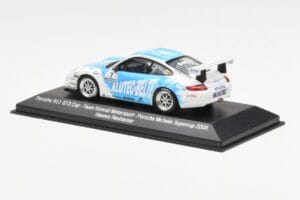 Porsche 911 996 GT3 Cup #7 H. Neuhauser Alutec Belte Porsche Michelin Supercup 2006 Minichamps 1:43 WAP02013117 Метал — снимка 3 от 4