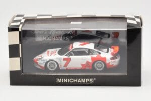 Porsche 911 996 GT3 Cup CIBC #7 L. Wilkins Daytona 250 2003 Minichamps 1:43 400036907 Метал — снимка 4 от 4