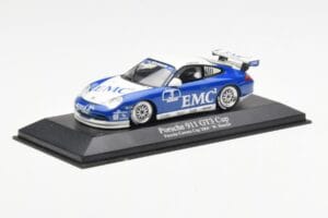 Porsche 911 996 GT3 Cup EMC2 #3 W. Henzler Porsche Carrera Cup 2004 Minichamps 1:43 400046203 Метал — снимка 2 от 3