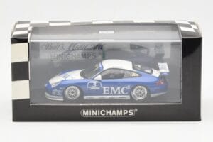 Porsche 911 996 GT3 Cup EMC2 #3 W. Henzler Porsche Carrera Cup 2004 Minichamps 1:43 400046203 Метал — снимка 3 от 3