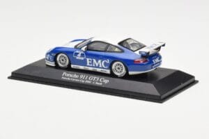 Porsche 911 996 GT3 Cup EMC2 #4 Hardt Porsche Carrera Cup 2004 Minichamps 1:43 400046204 Метал — снимка 3 от 4