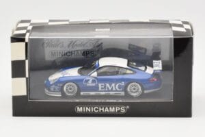 Porsche 911 996 GT3 Cup EMC2 #4 Hardt Porsche Carrera Cup 2004 Minichamps 1:43 400046204 Метал — снимка 4 от 4