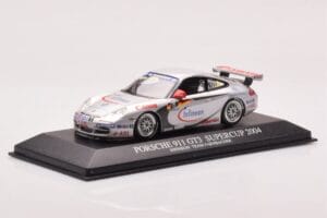 Porsche 911 996 GT3 Cup Infineon #5 W. Henzler Porsche Supercup Winner 2004 Minichamps 1:43 400046205 Метал — снимка 2 от 4