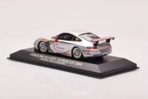 Porsche 911 996 GT3 Cup Infineon #5 W. Henzler Porsche Supercup Winner 2004 Minichamps 1:43 400046205 Метал — снимка 3 от 4