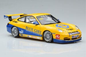 Porsche 911 996 GT3 Cup #88 Macau Winner 2005 AUTOart 1:18 80574 Метал — снимка 5 от 7
